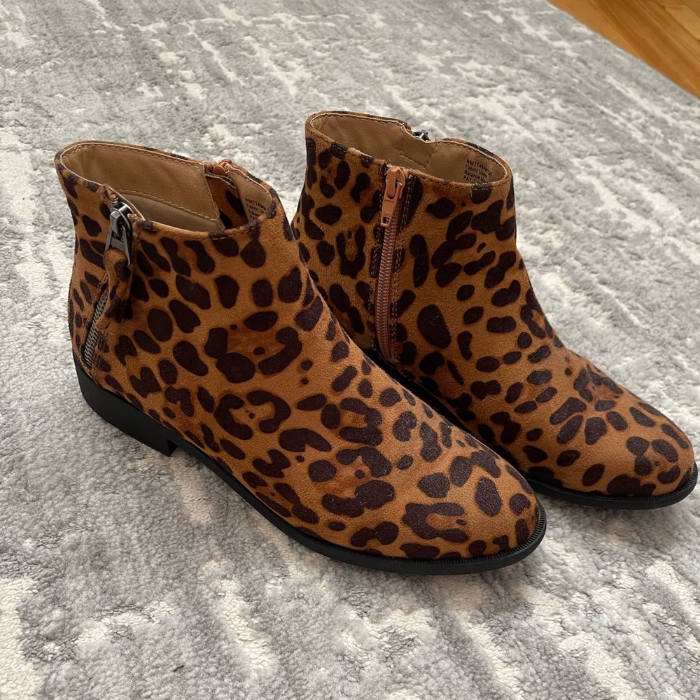 Leopard Booties